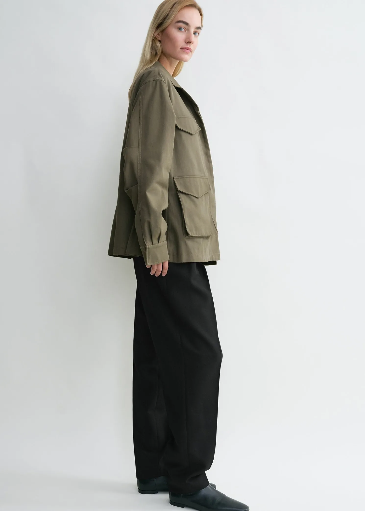 Army jacket khaki green