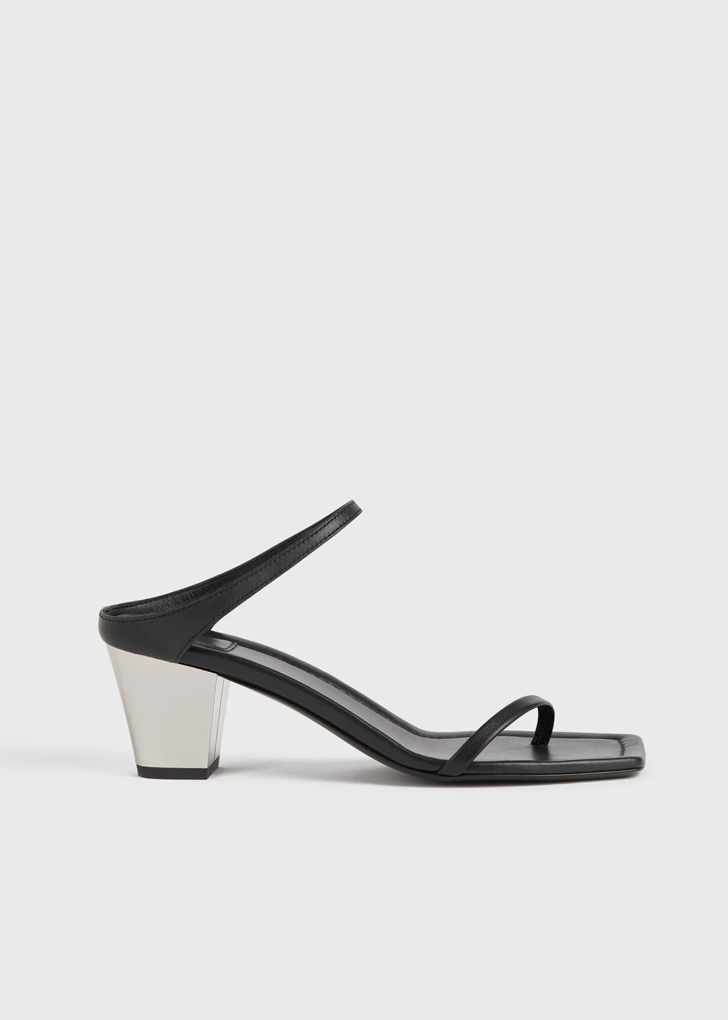 City sandals black/silver