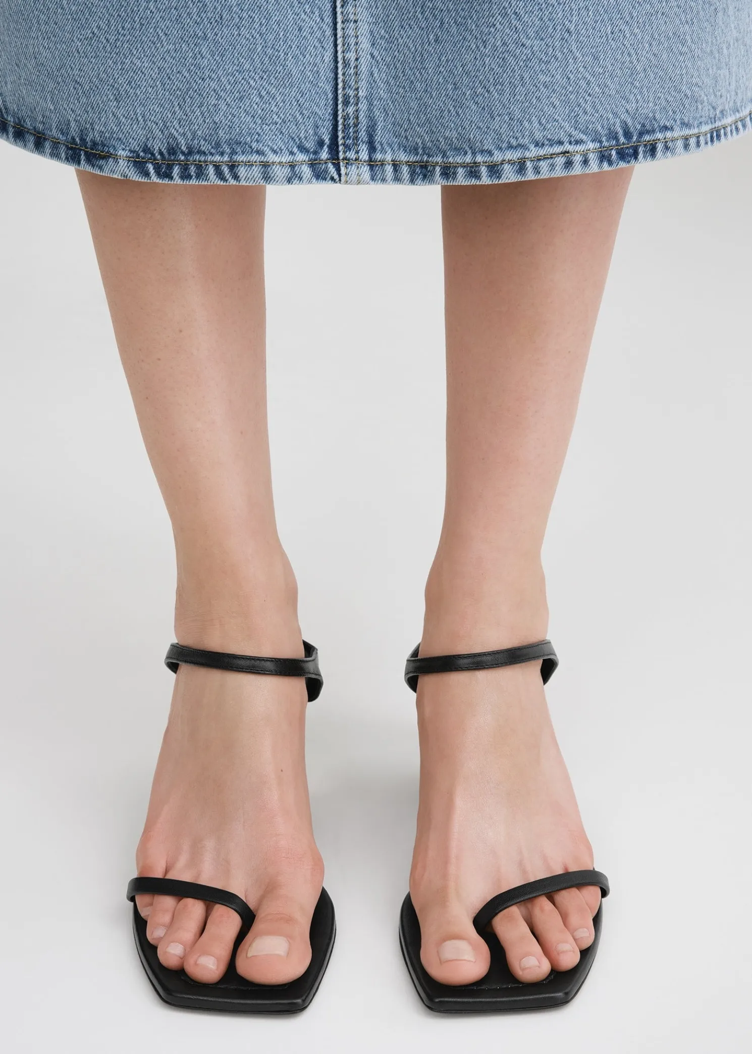 City sandals black/silver