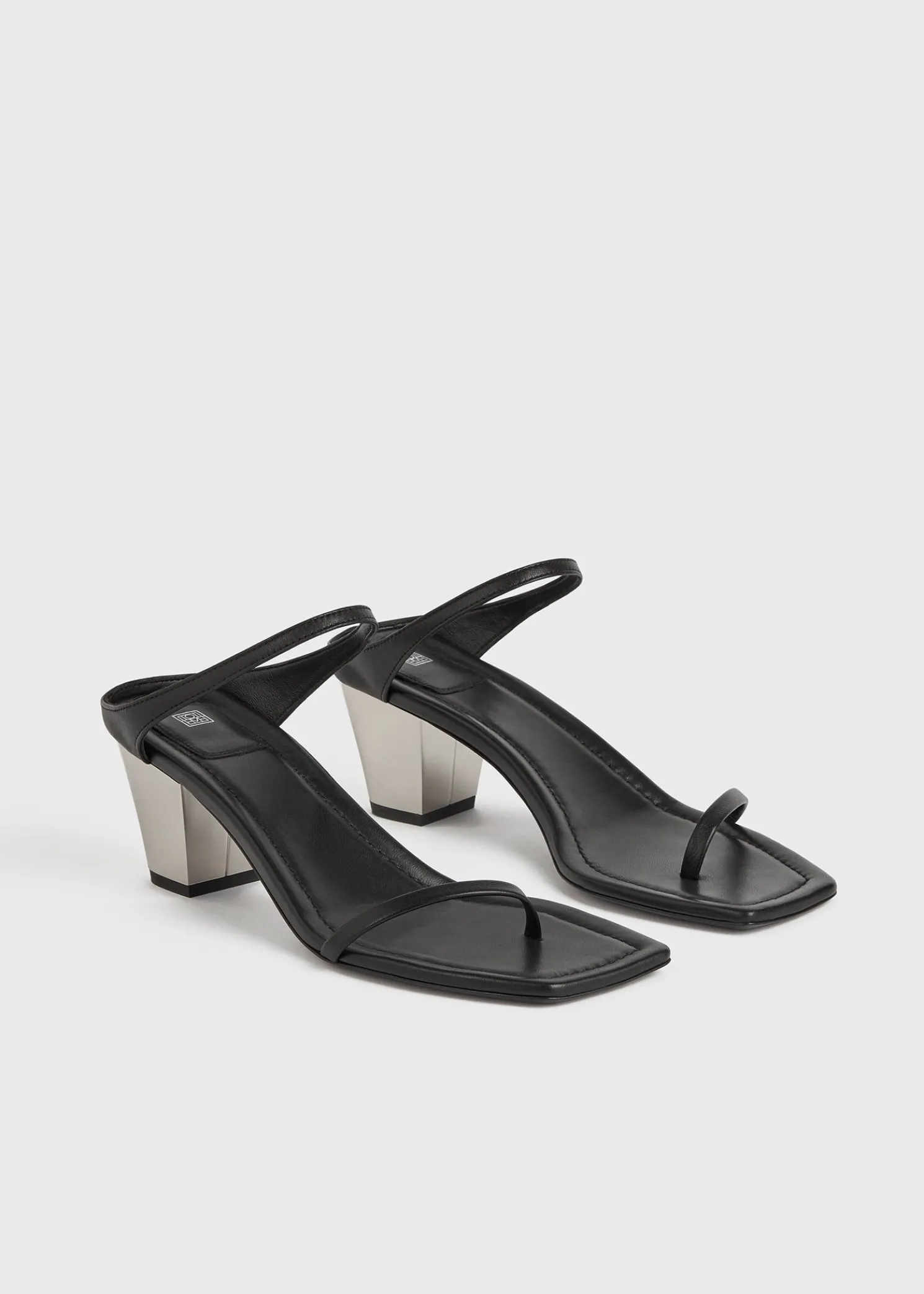City sandals black/silver