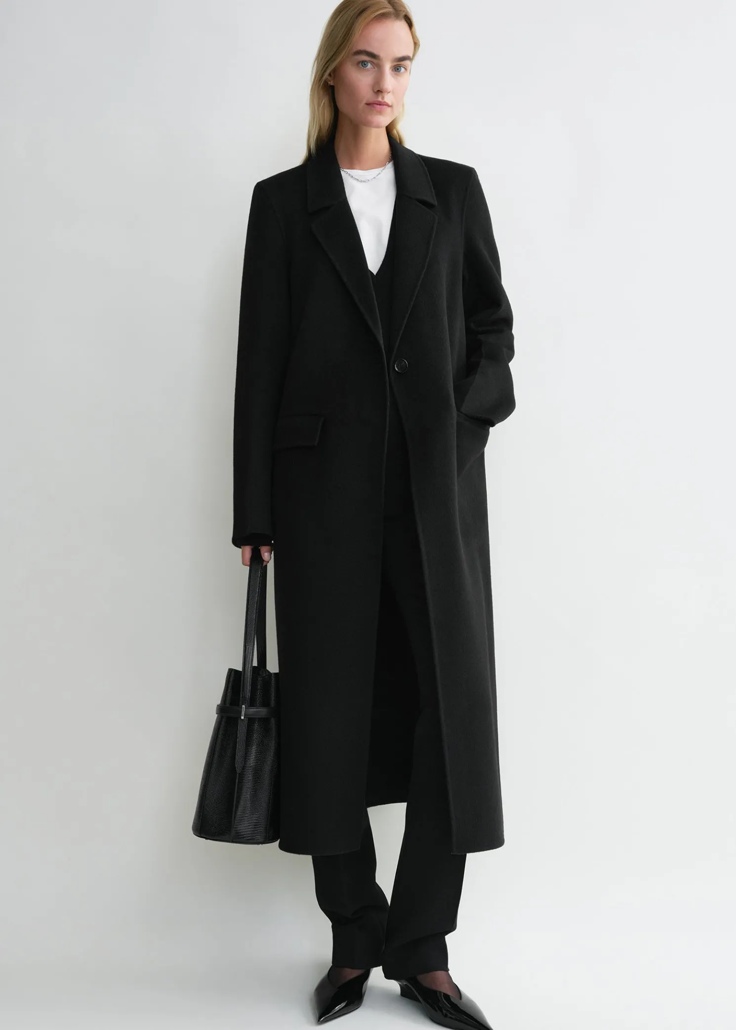 Classic doublé coat black