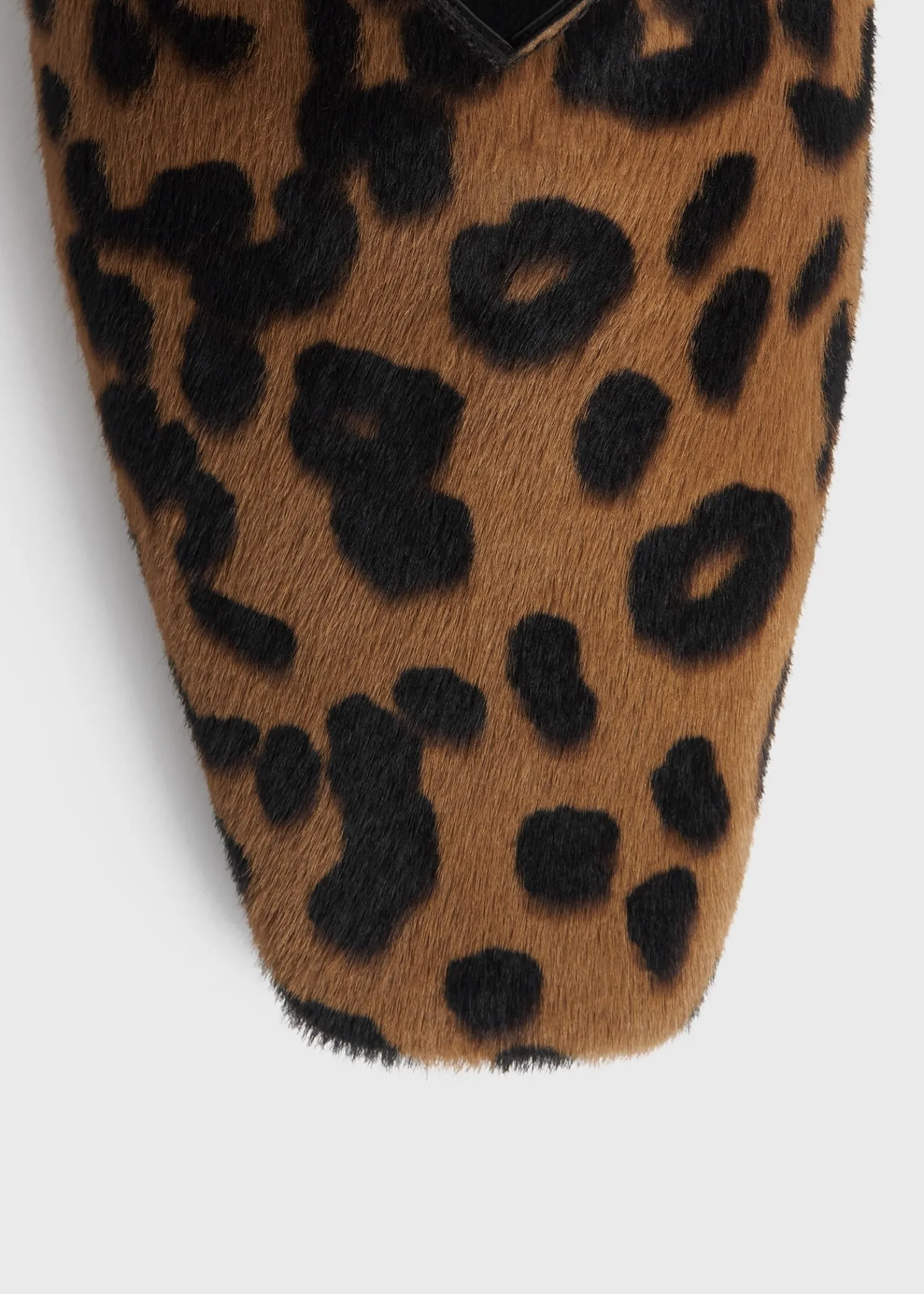 Everyday pony hair flats leopard
