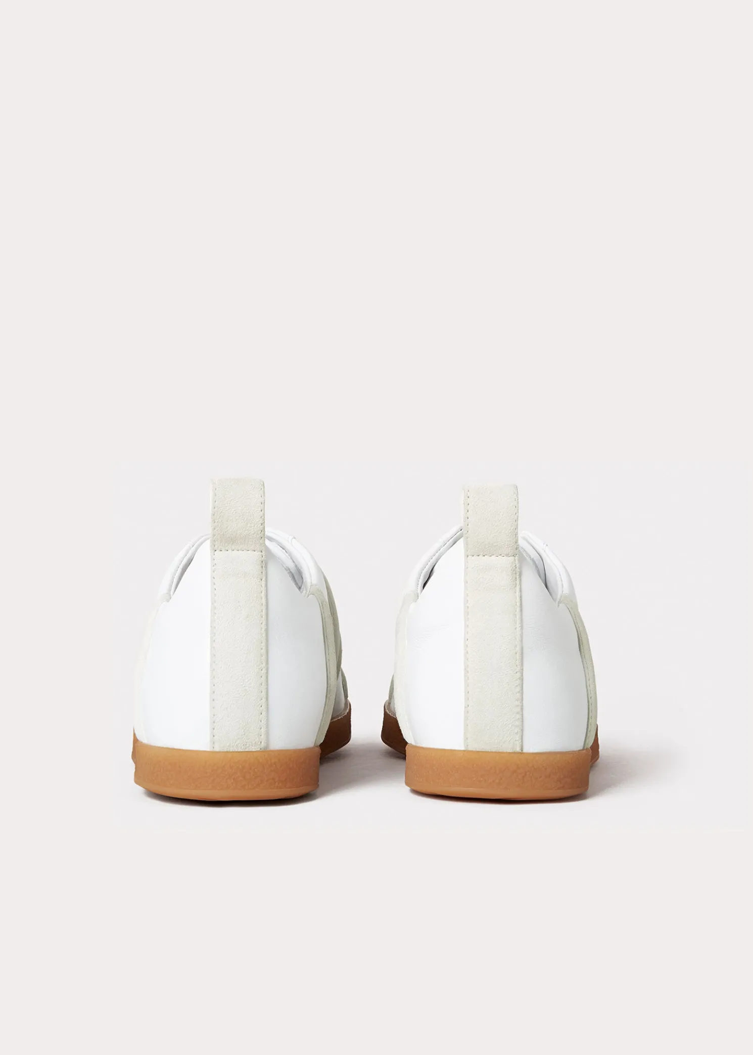 Leather sneakers off-white