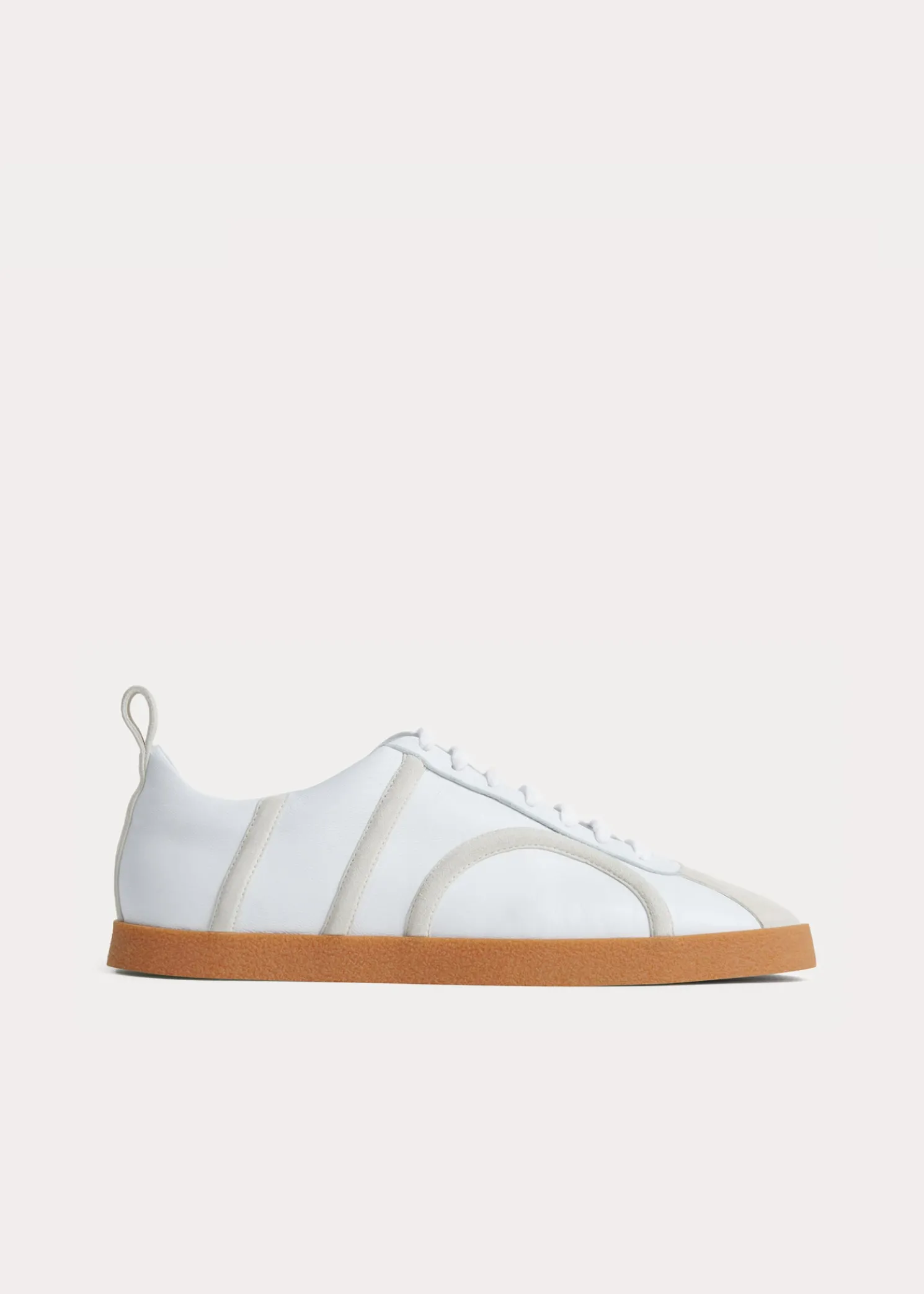 Leather sneakers off-white