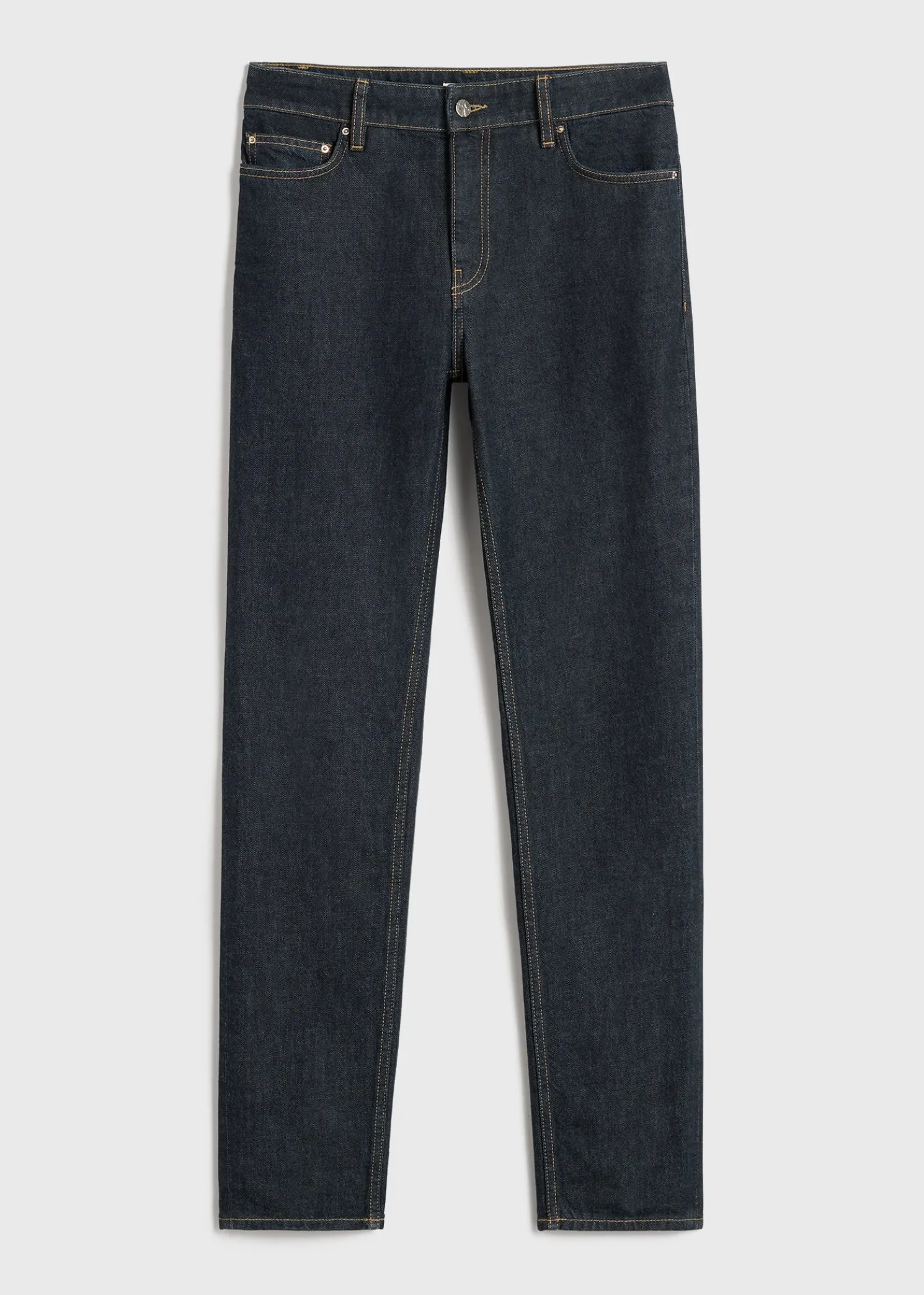 Low taper denim slate