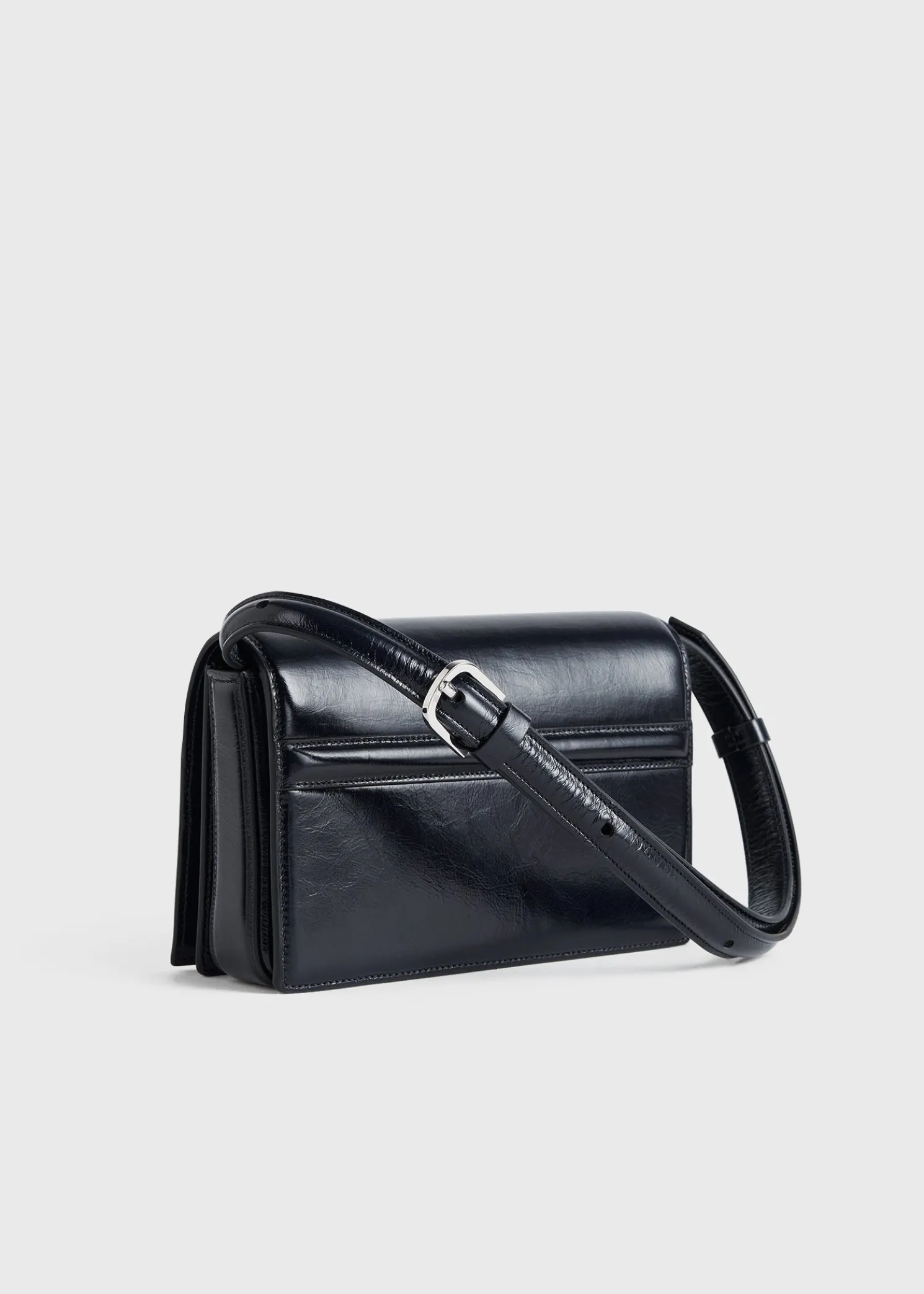 Mini T-Flap Naplack bag navy