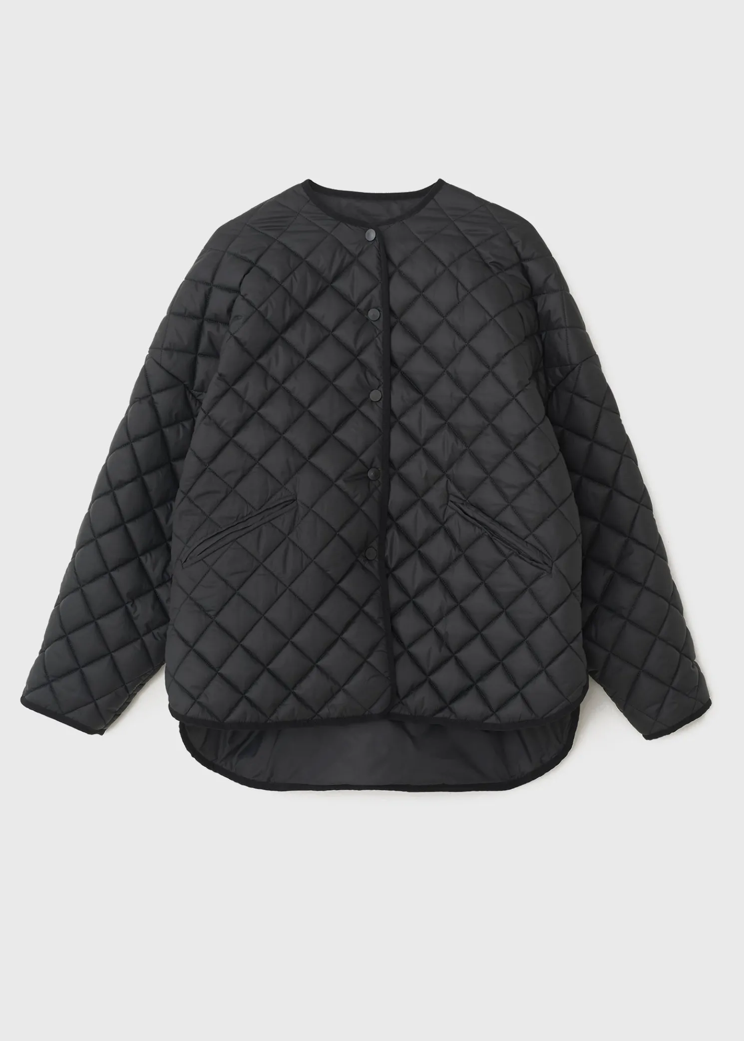 Quilted jacket black