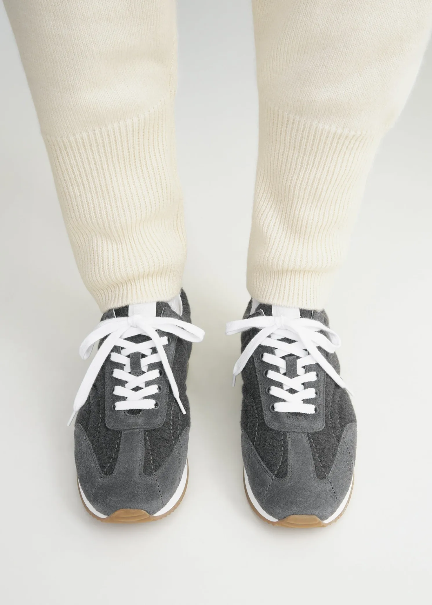 Sport sneakers dark grey