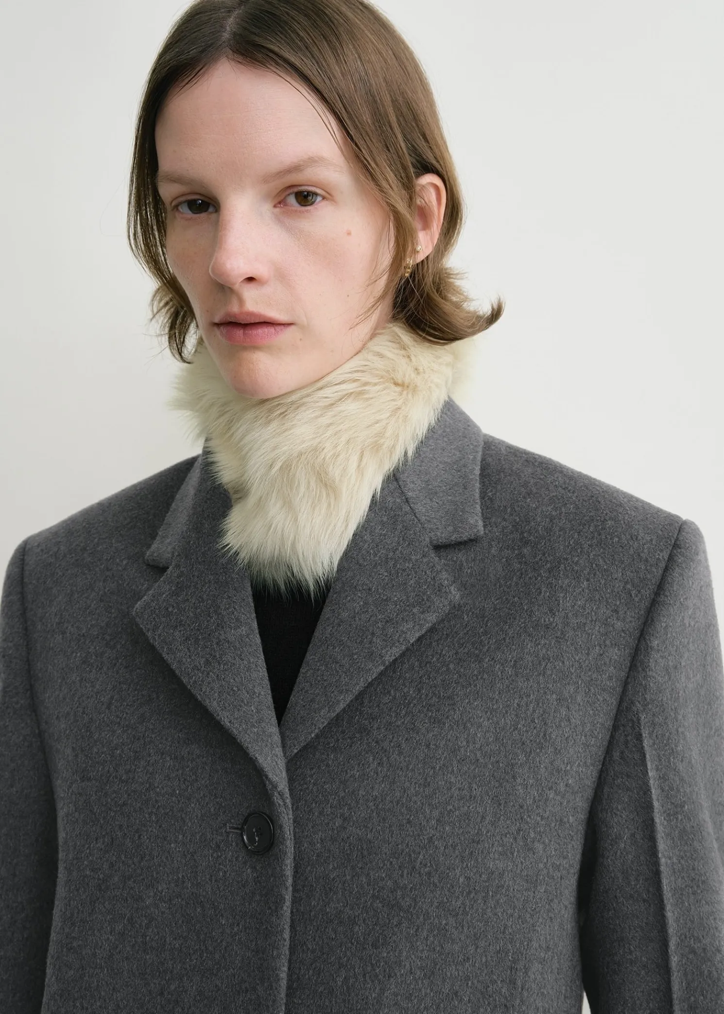 Straight jacket grey mélange