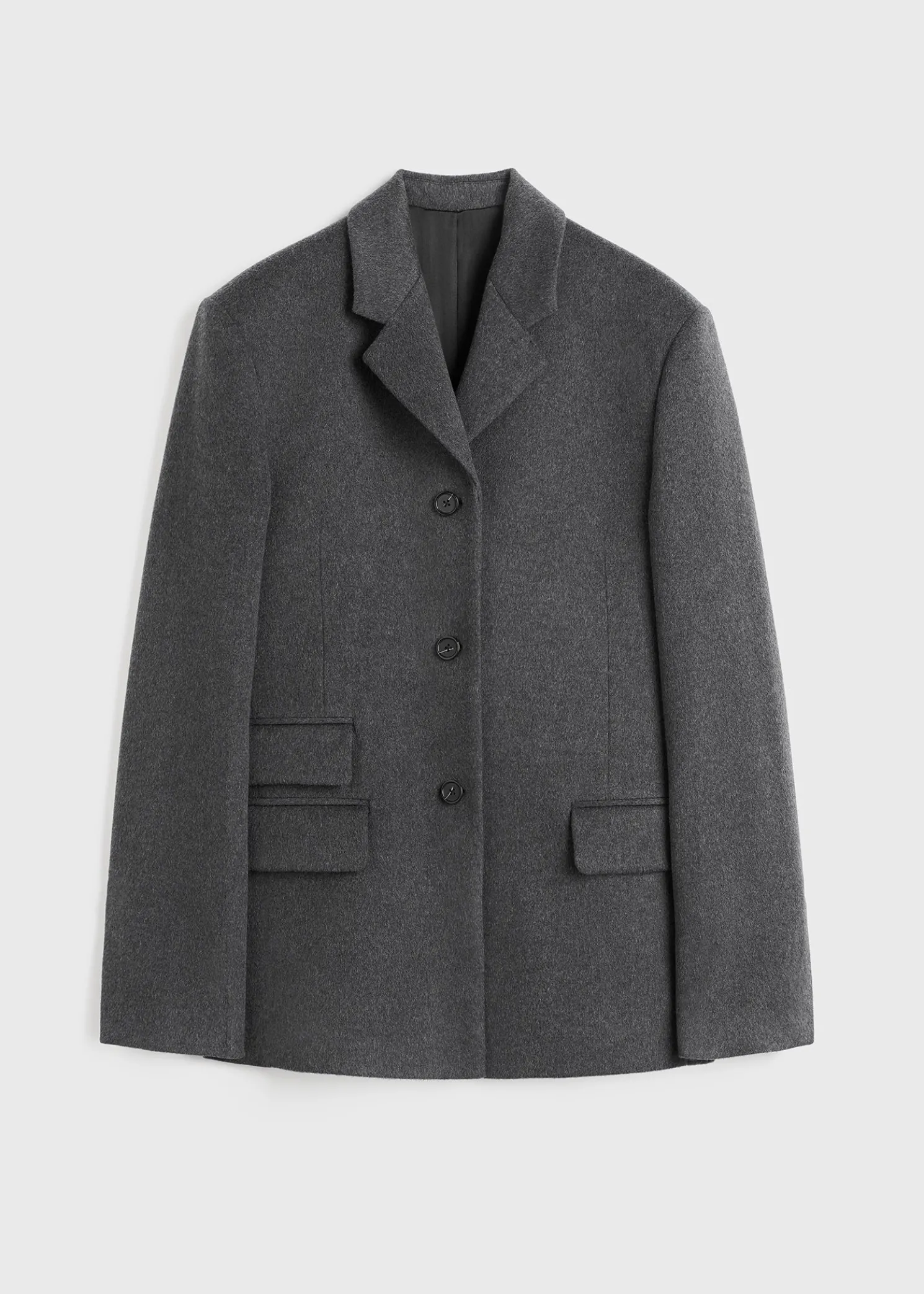 Straight jacket grey mélange