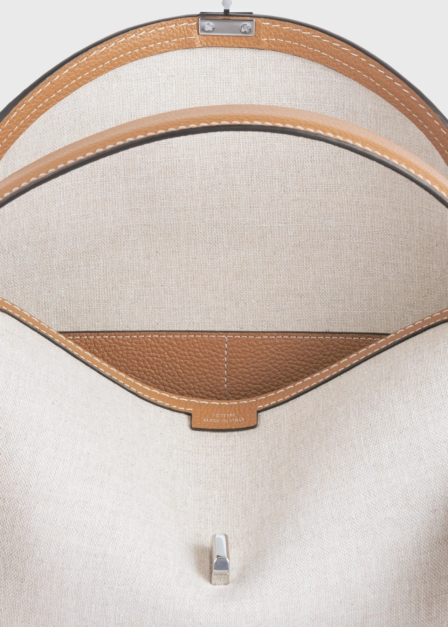 T-Lock canvas top handle ecru/tan