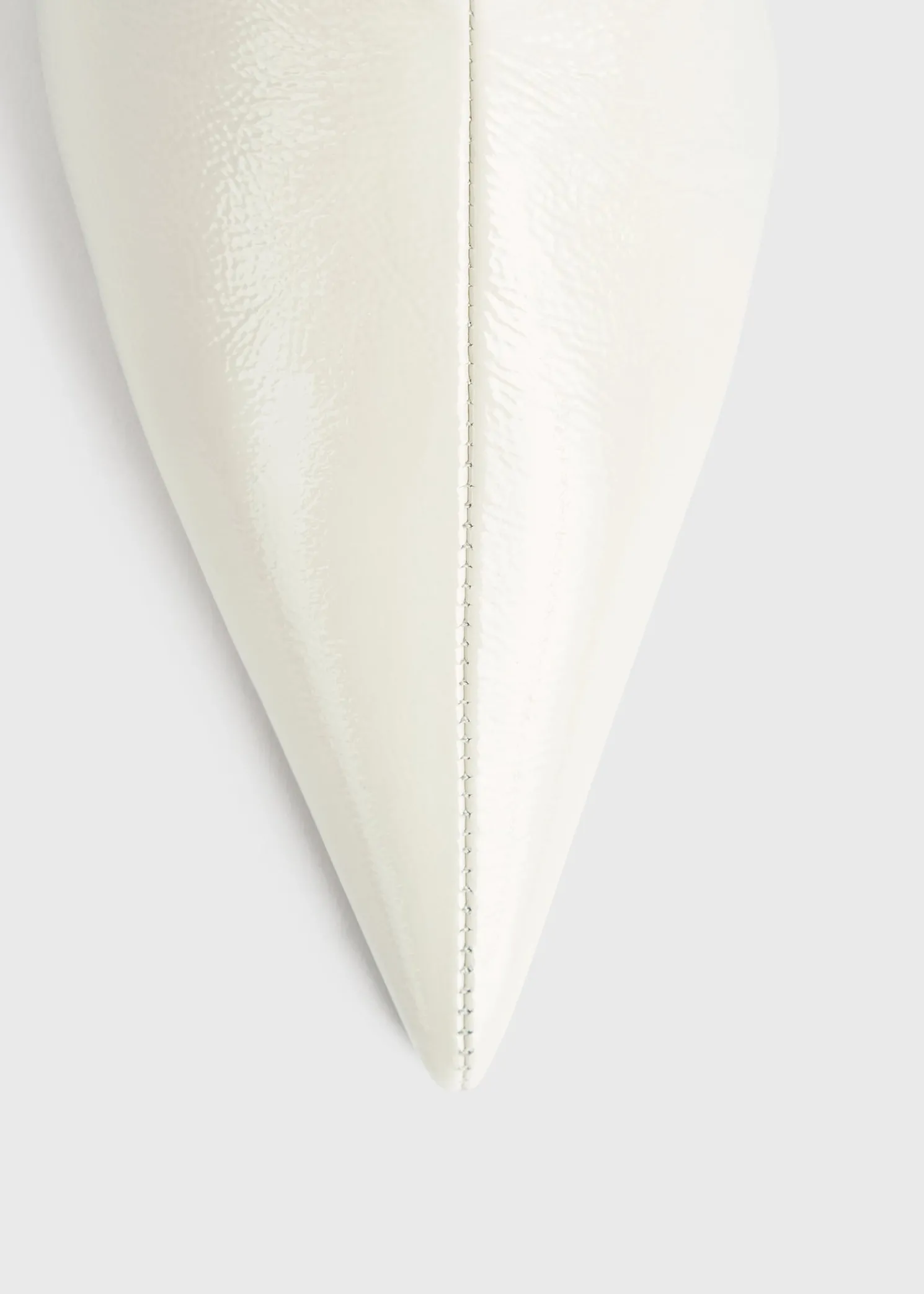 Wedge-heel Naplack boots bleached sand